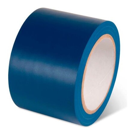 Top Tape And  Label. Global Industrial Safety Tape 4inW x 108L 5 Mil Blue 1 Roll 670653BL